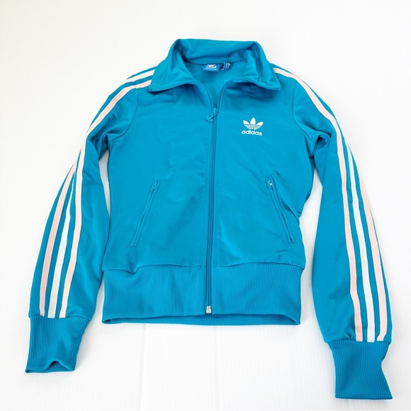 Adidas Trefoil 3 Stripe Zip Jacket, XS - Picture 3 of 11
